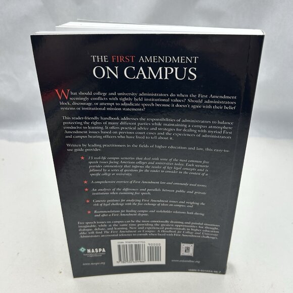 THE FIRST AMENDMENT ON CAMPUS: A HANDBOOK FOR COLLEGE AND By Lee E. Bird & Mary - Picture 3 of 4